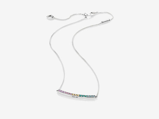 Rainbow Arc Necklace