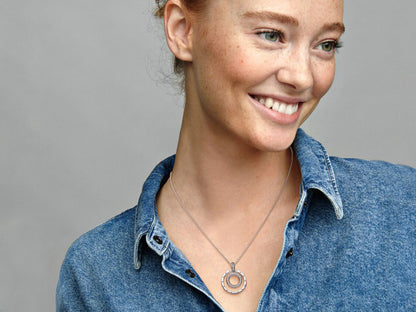 Pavé & Beads Pendant & Necklace