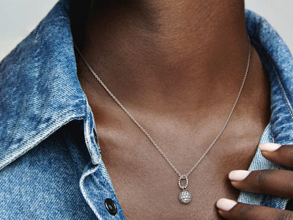 Pavé Ball Pendant
