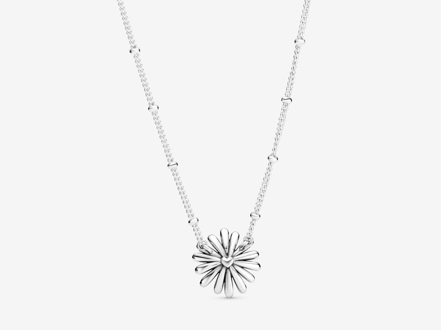 Pavé Daisy Collar Necklace