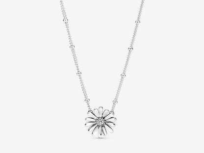 Pavé Daisy Collar Necklace