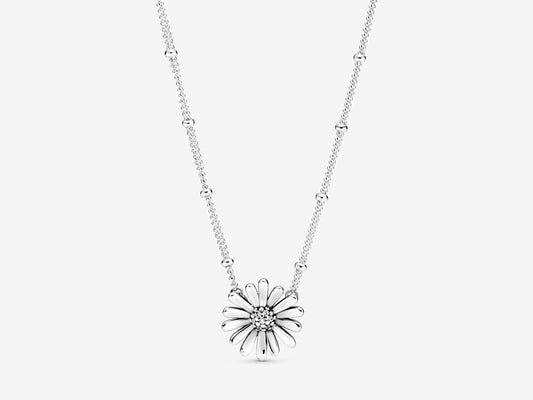 Pavé Daisy Collar Necklace