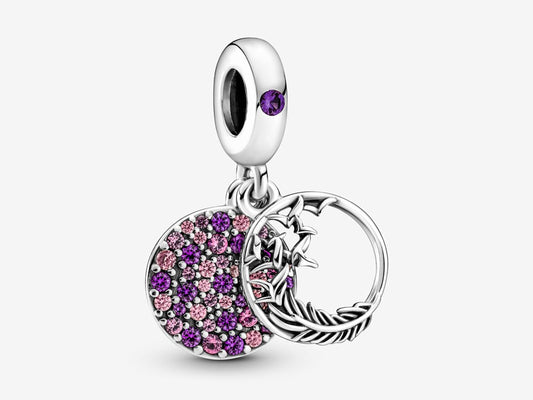 Pavé Feather Charm