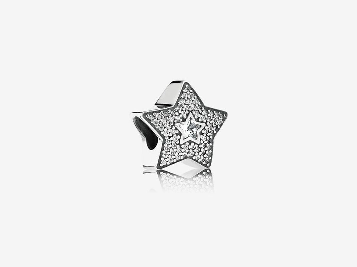 Pavé Gem Wishful Star Charm