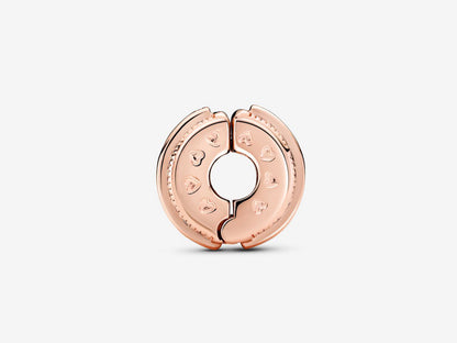 Pave Logo Fix Clip Charm
