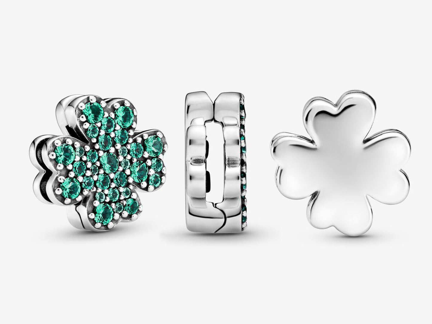 Pavé Lucky Clover Charm
