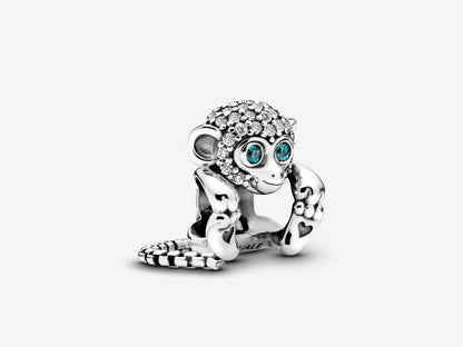 Pave Monkey Charm