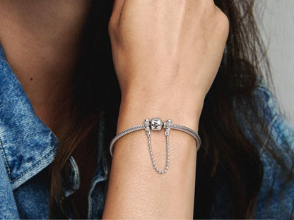 Pavé Safety Chain Charm