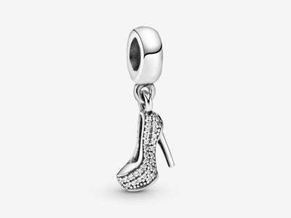 Pavé Stiletto Shoe Dangle Charm