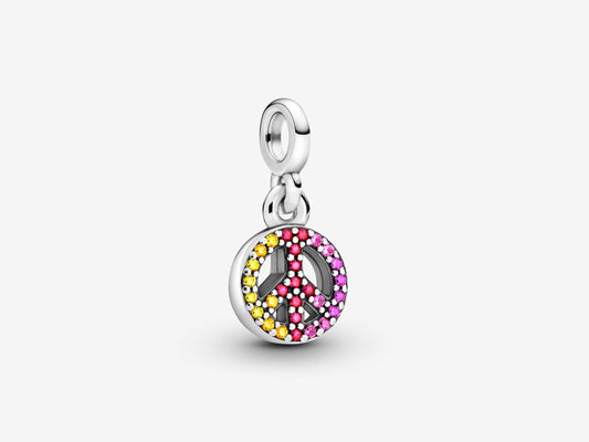 Peace Symbol Charm