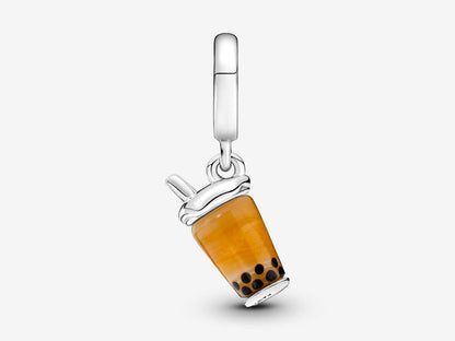 Murano Glass Bubble Tea Dangle Charm