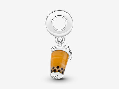 Murano Glass Bubble Tea Dangle Charm