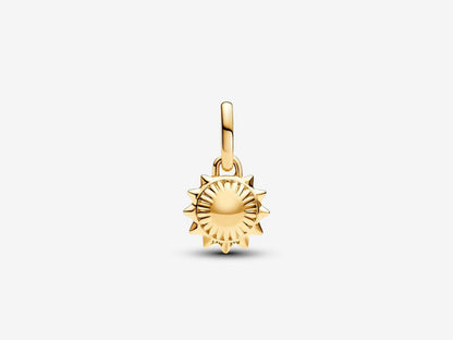 Treated Freshwater Cultured Pearl Sun Mini Dangle Charm