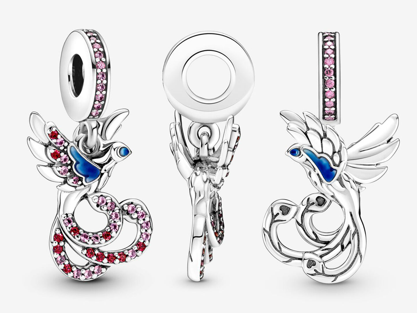 Phoenix Feathers Charm