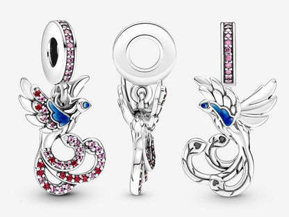 Phoenix Feathers Charm