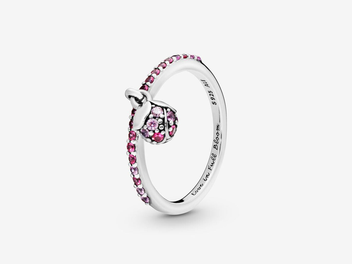 Pink Blossom Bud Ring