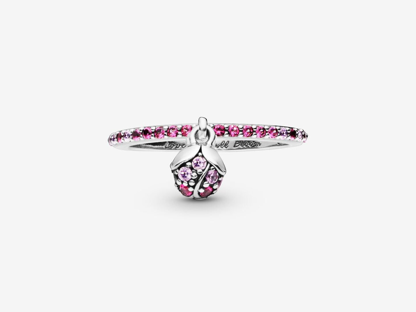 Pink Blossom Bud Ring