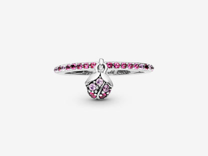 Pink Blossom Bud Ring