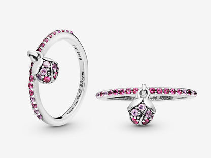 Pink Blossom Bud Ring