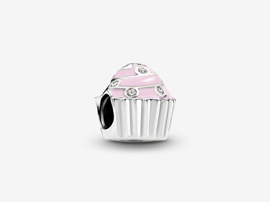 Pink Cupcake Charm