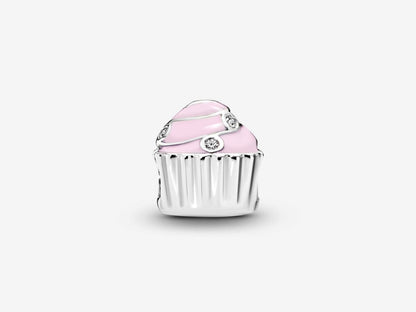 Pink Cupcake Charm