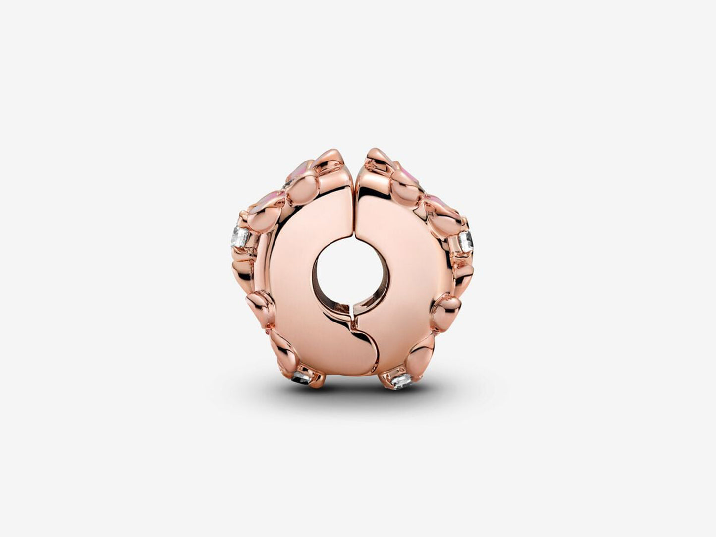 Pink Daisy Clip Charm