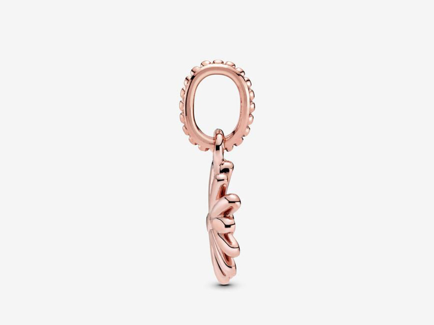 Pink Daisy Flower Dangle Charm