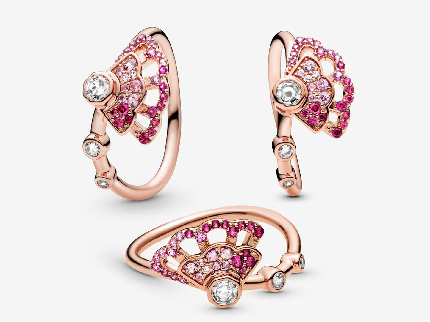 Pink Fan Ring
