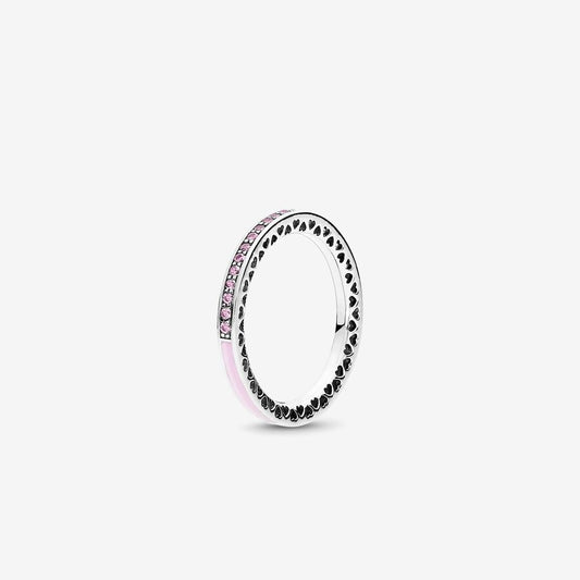 Pink Heart Elegance Ring