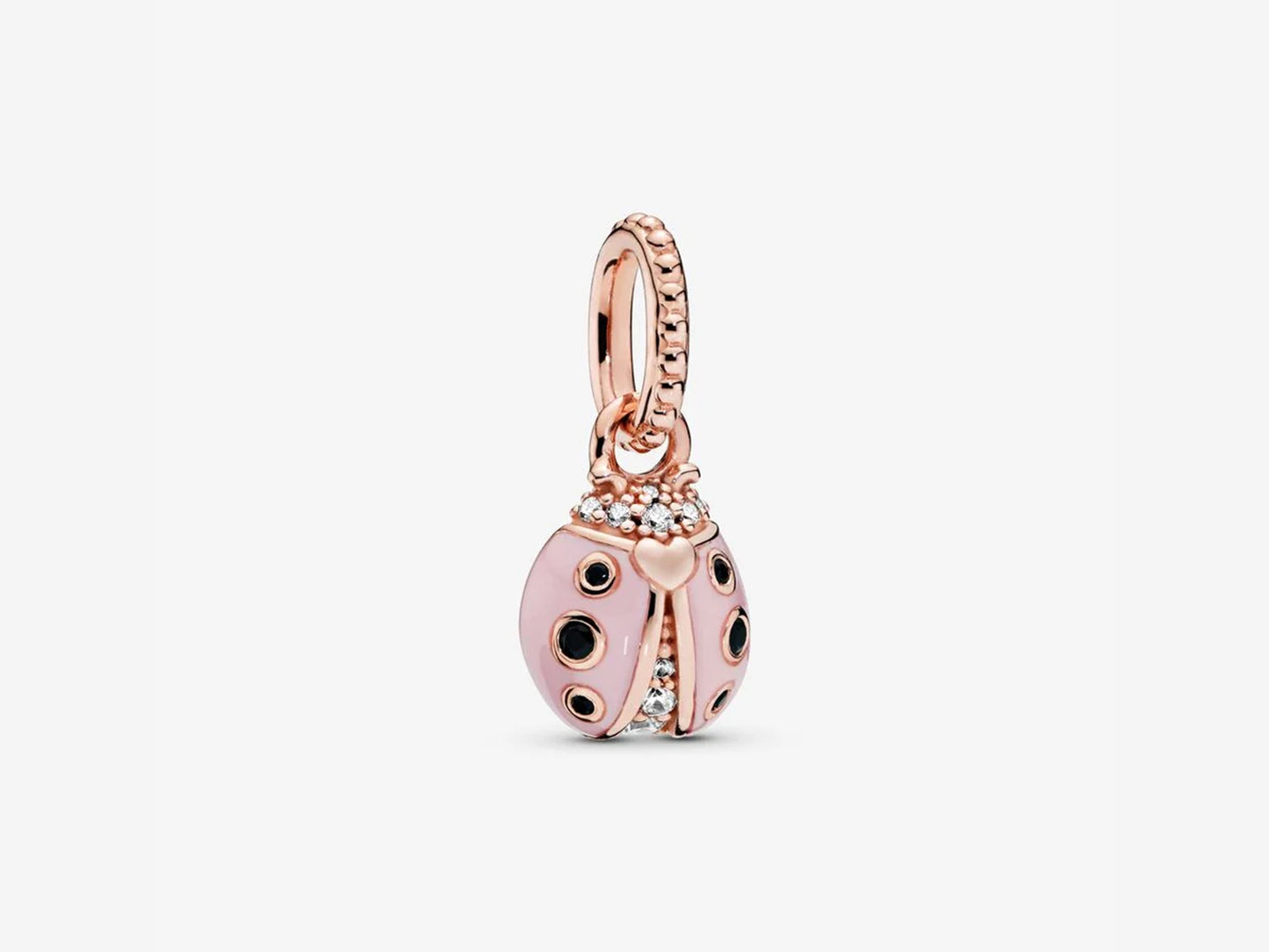 Pink Ladybug Charm