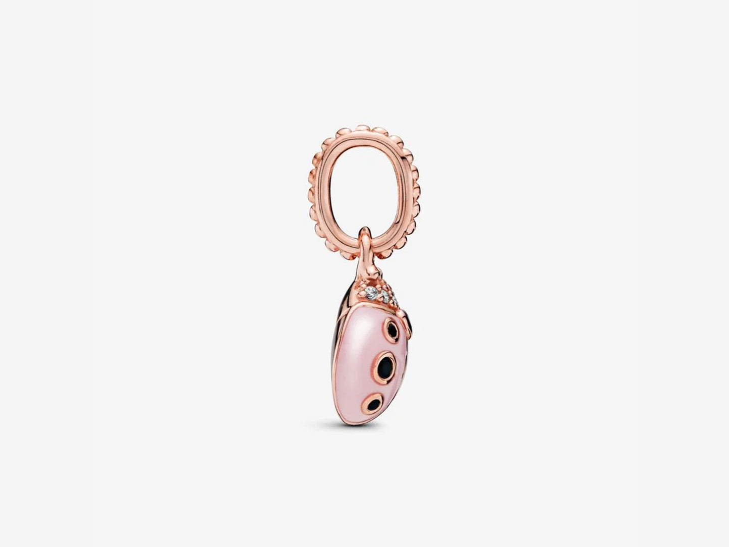 Pink Ladybug Charm
