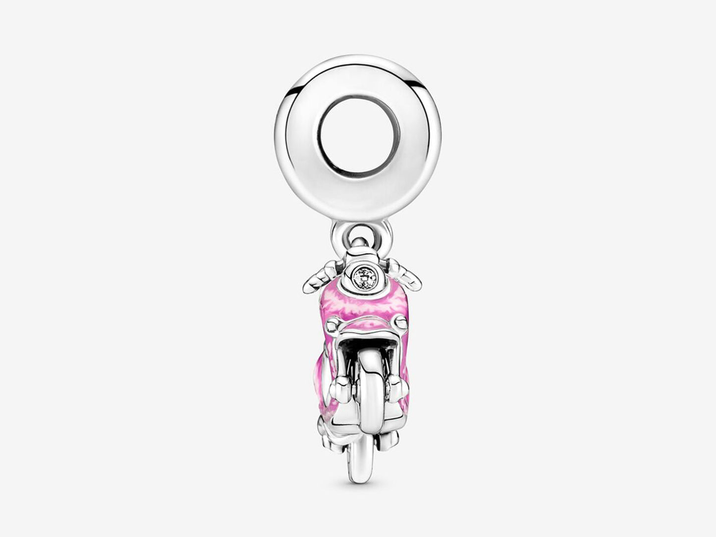 Pink Scooter Dangle Charm
