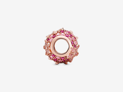 Pink Pavé Daisy Charm