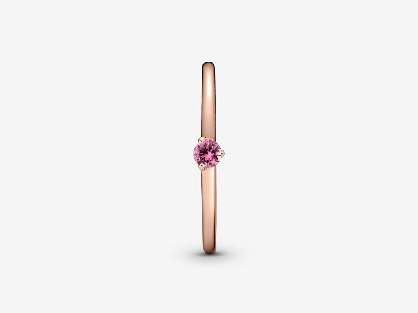 Pink Radiance Single Stone Ring