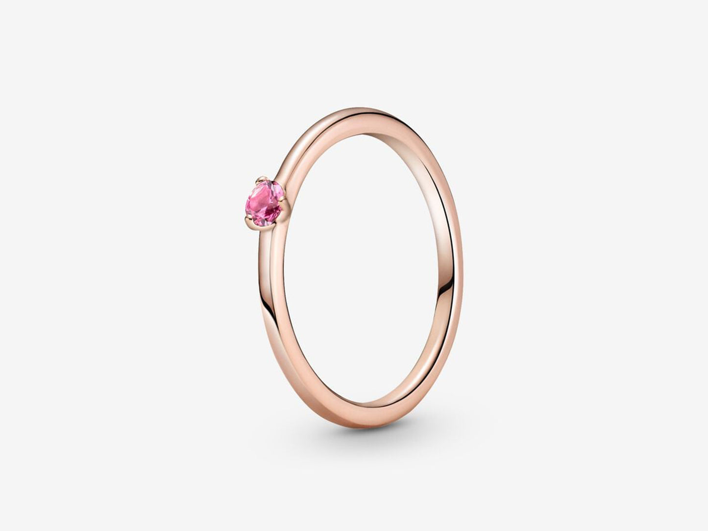 Pink Radiance Single Stone Ring