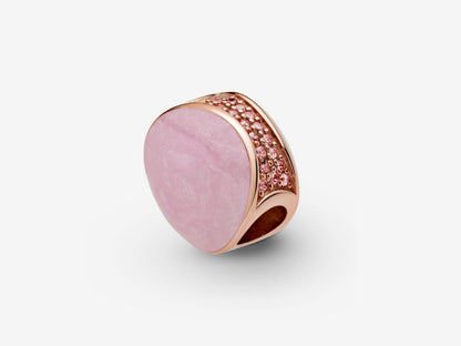 Pink Spiral Elegance Charm