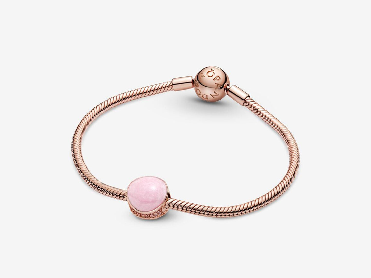 Pink Spiral Elegance Charm
