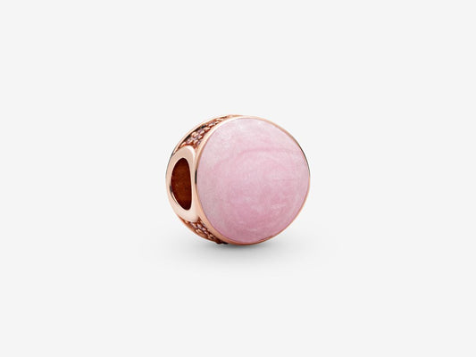 Pink Spiral Elegance Charm