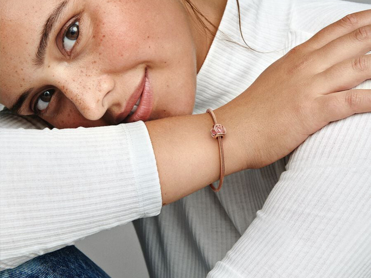 Pink Swirl Charm