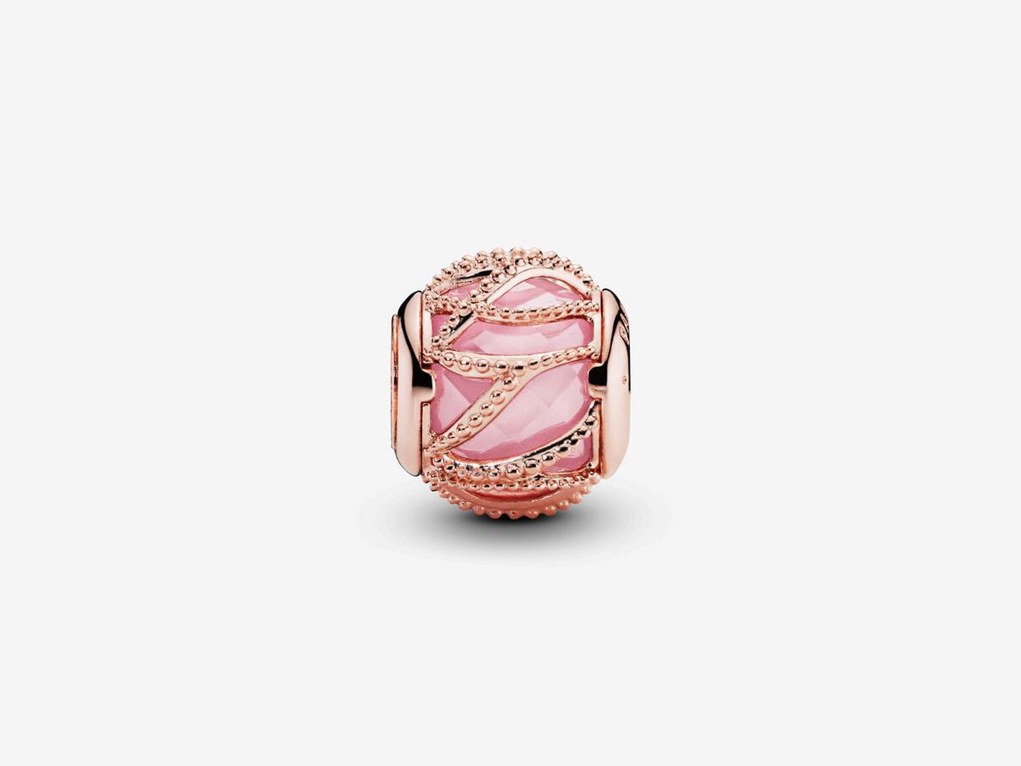 Pink Swirl Charm