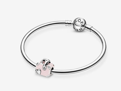 Pink Travel Bag Charm