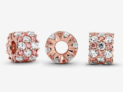 Pink & Clear Sparkle Charm