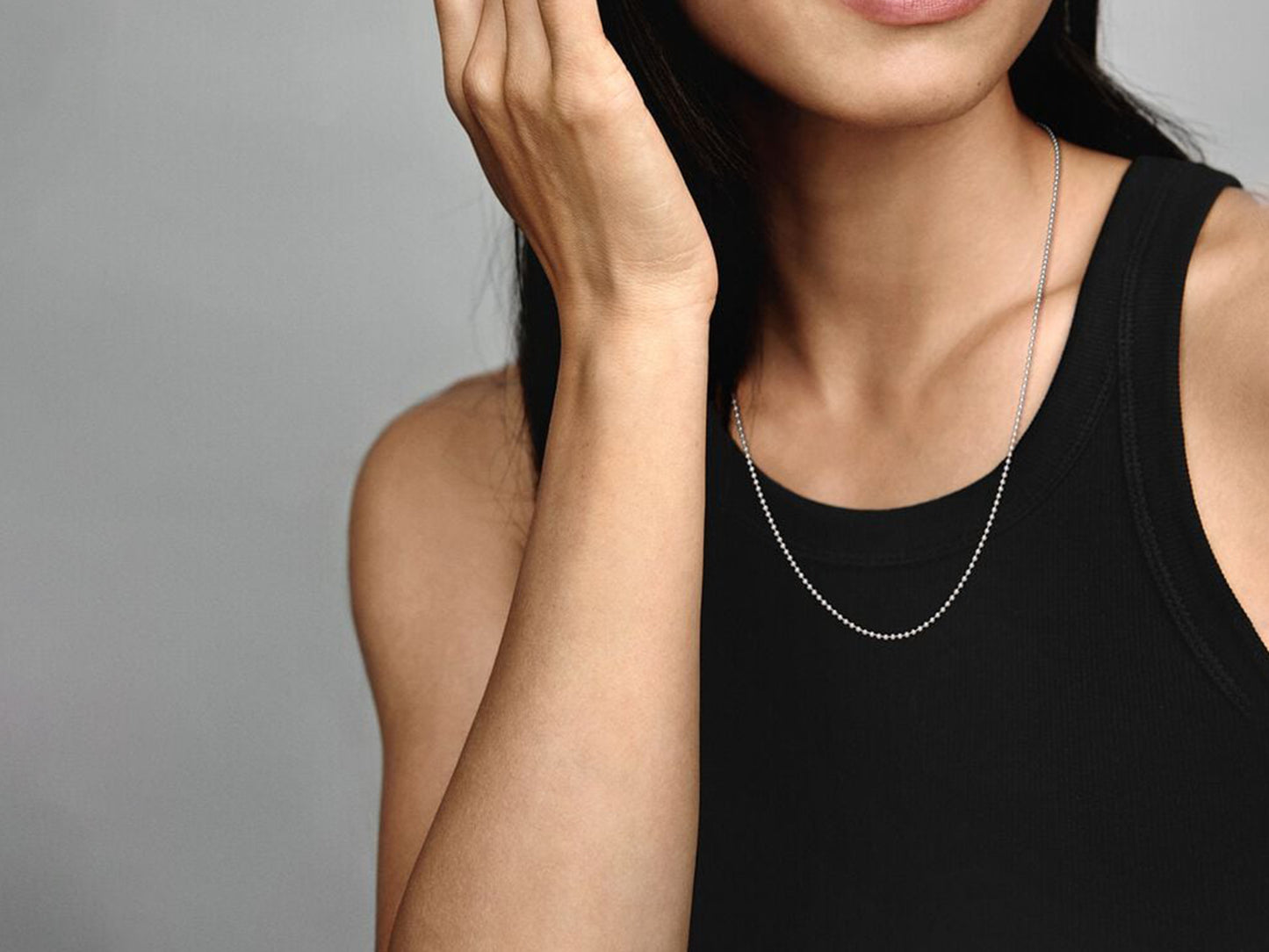 Polished Bead Necklace