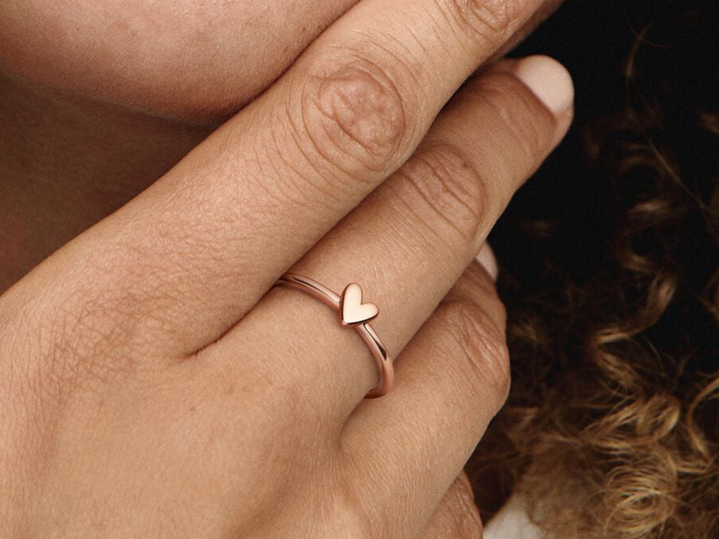 Freehand Heart Ring