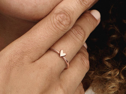 Freehand Heart Ring