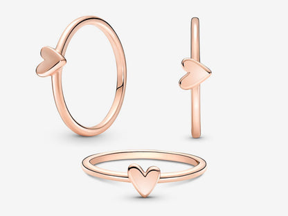 Freehand Heart Ring