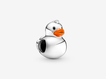 Polished Rubber Duck Charm