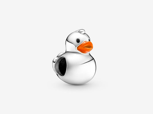 Polished Rubber Duck Charm