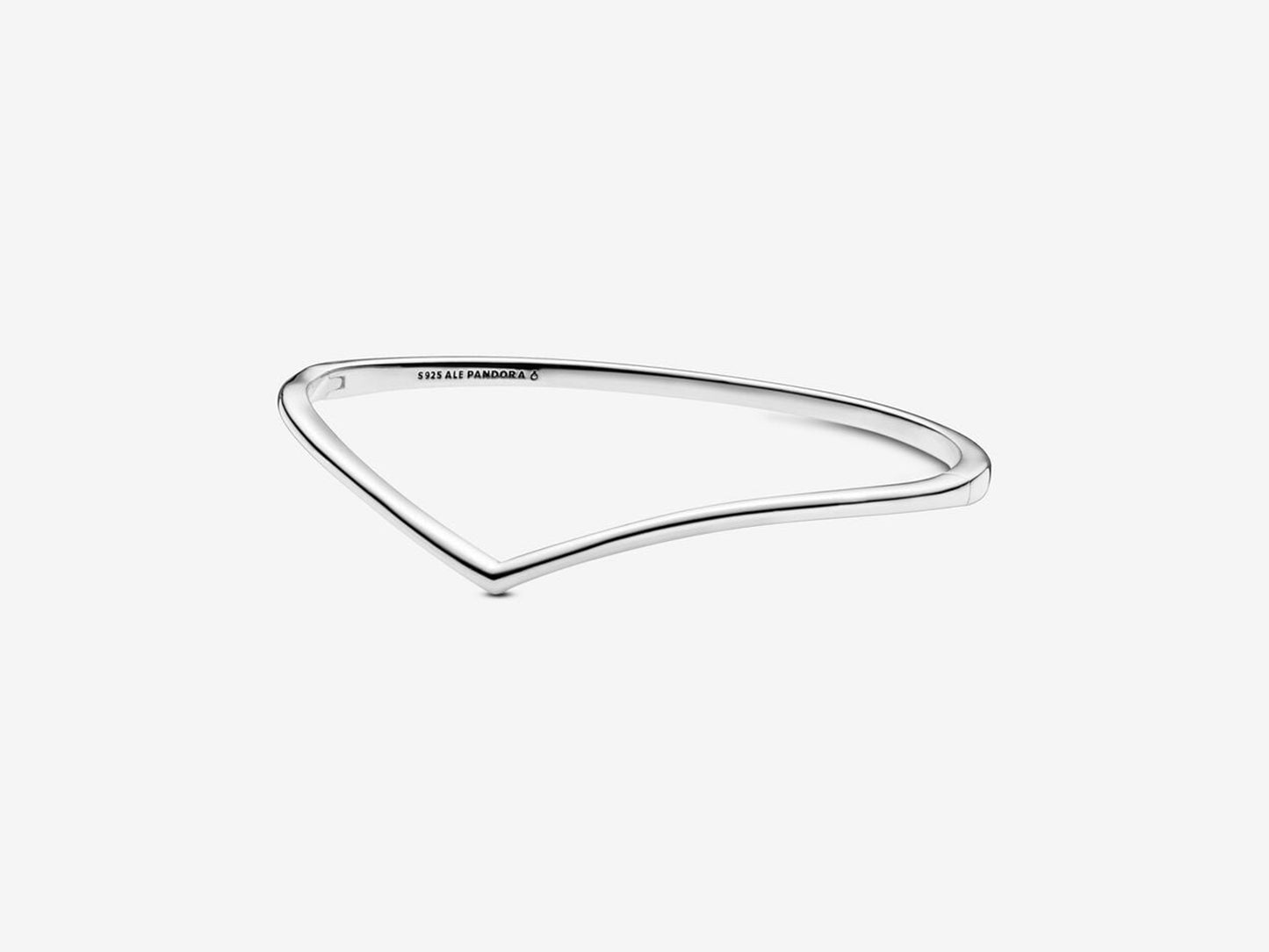 Polished Wishbone Bracelet