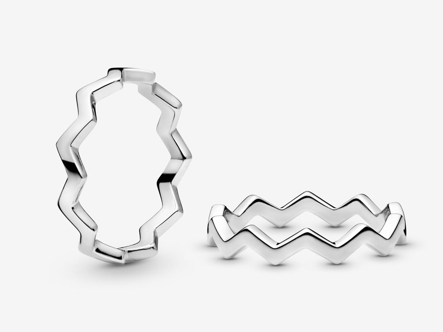 Polished Zigzag Ring